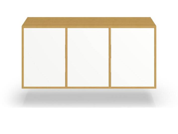 Hängeschrank aus Echtholz Furnier nach Maß Echtholz Furnier von PICKAWOOD