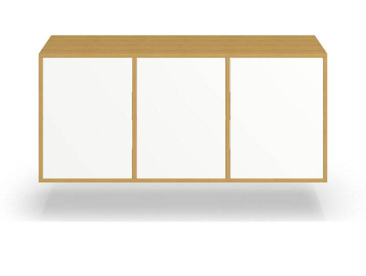 Hängeschrank aus Echtholz Furnier nach Maß Echtholz Furnier von PICKAWOOD