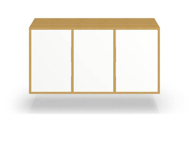 Hängeschrank aus Echtholz Furnier nach Maß Echtholz Furnier von PICKAWOOD