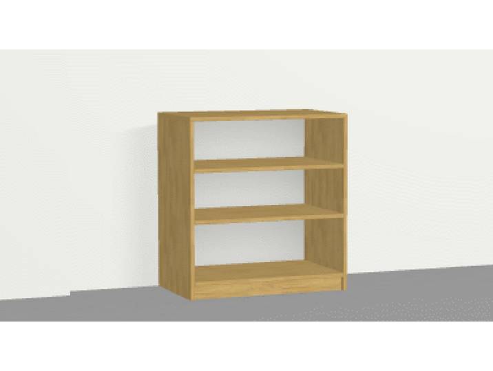 Hifi Rack Eiche Eiche Hifi Rack Eiche Eiche von PICKAWOOD