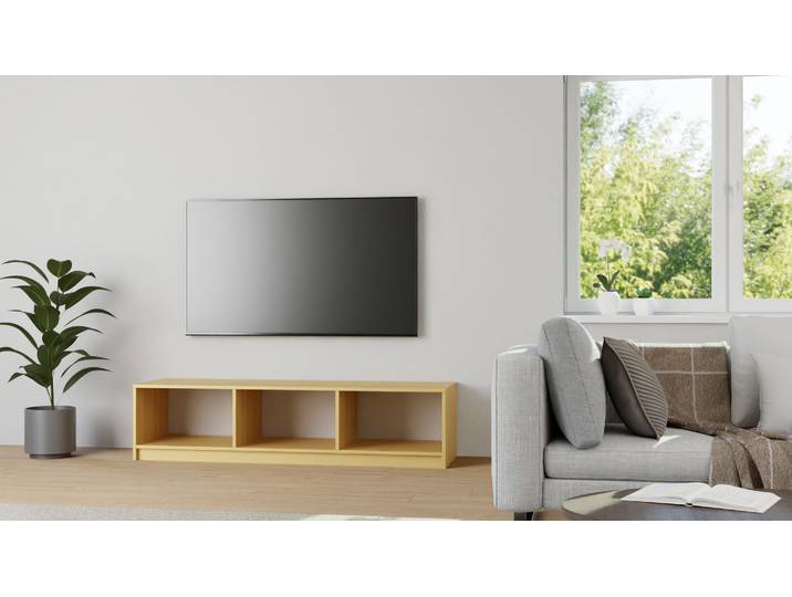 Hifi Rack Holz Buche von PICKAWOOD