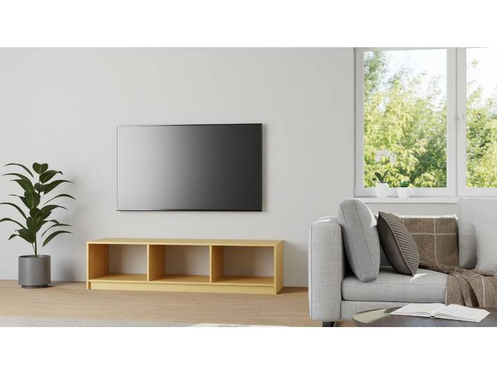 Hifi Rack Holz Buche von PICKAWOOD