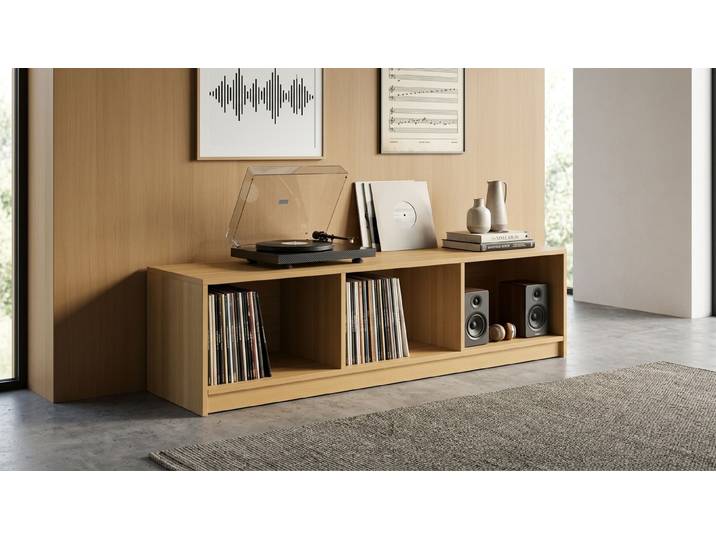 Hifi Rack Holz Buche Hifi Rack Holz Buche von PICKAWOOD