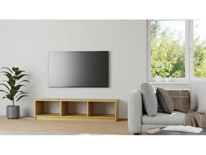 Hifi Rack Holz Eiche von PICKAWOOD