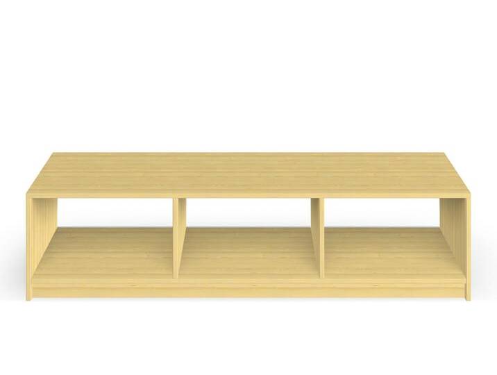 Hifi Rack Holz Kiefer von PICKAWOOD
