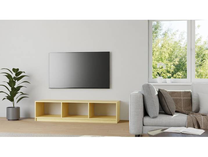 Hifi Rack Holz Kiefer von PICKAWOOD