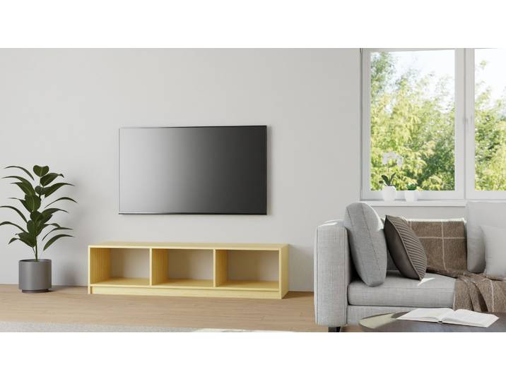 Hifi Rack Holz Kiefer von PICKAWOOD