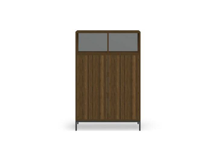 Highboard aus Nussbaum nach Maß Nussbaum (amerika­nisch) von PICKAWOOD