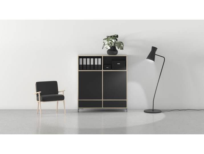 Highboard in Multiplex-Optik - Kommode mit vielen Optionen Premium Dekore von PICKAWOOD