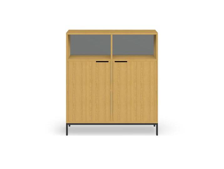 Highboard mit vielen Optionen Echtholz Furnier von PICKAWOOD