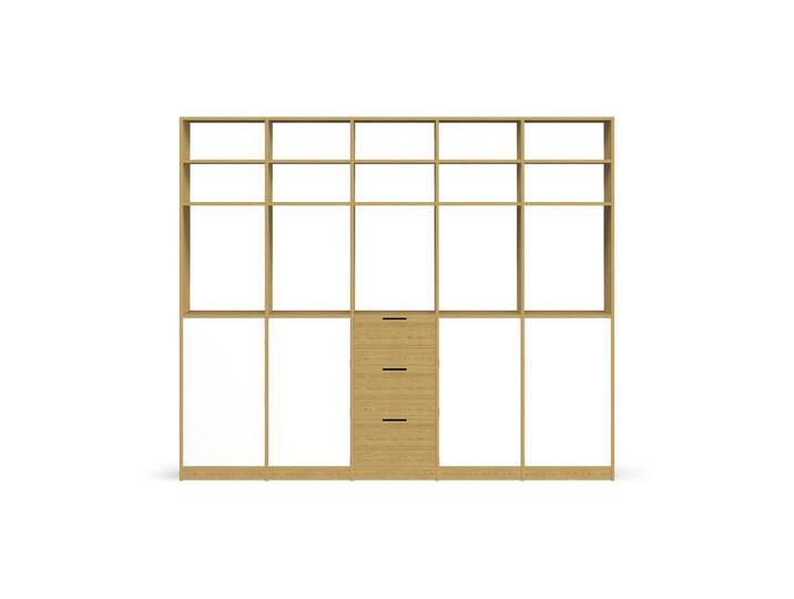 Holzregalsystem nach Maß Eiche von PICKAWOOD