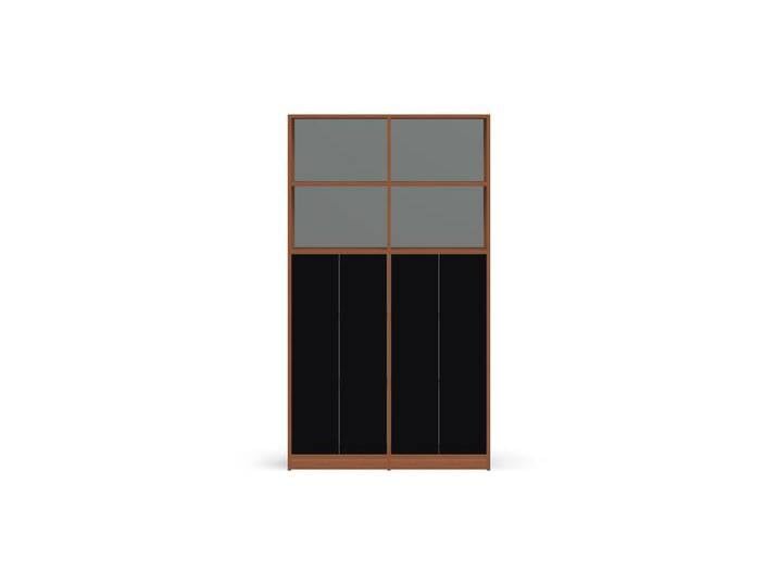 Klassischer Wohnzimmerschrank Echtholz Furnier von PICKAWOOD