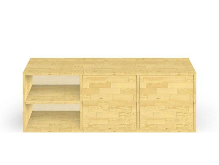 Lowboard aus Kiefer Kiefer Lowboard aus Kiefer Kiefer von PICKAWOOD