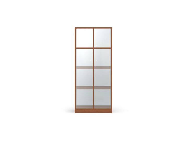 Maßgefertigte Vitrine Echtholz Furnier von PICKAWOOD