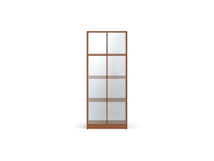 Maßgefertigte Vitrine Echtholz Furnier von PICKAWOOD
