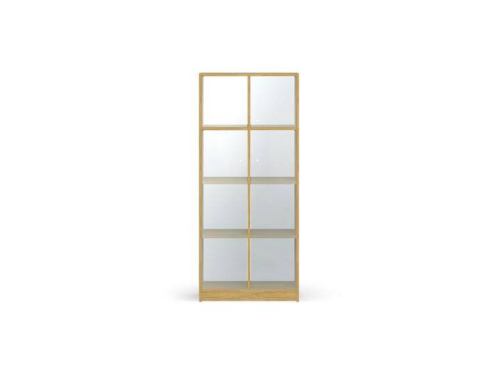 Maßgefertigte Vitrine Eiche von PICKAWOOD