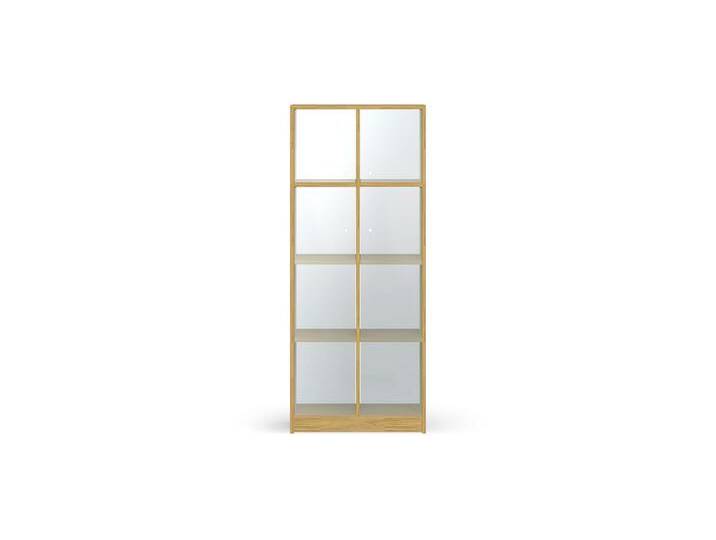 Maßgefertigte Vitrine Eiche von PICKAWOOD