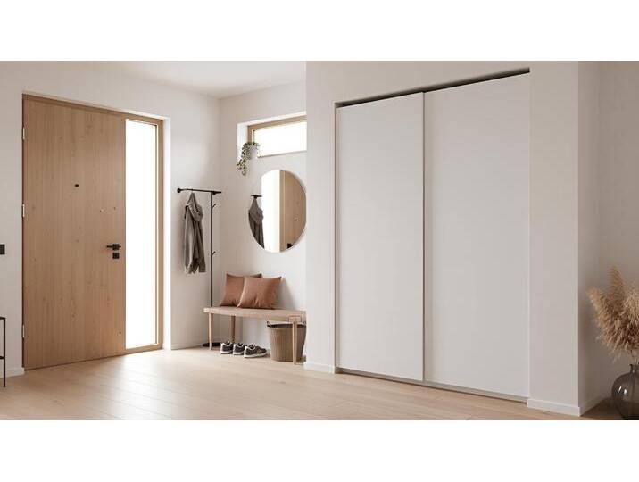 Maßgefertigter Schiebetürenschrank Premium Dekore von PICKAWOOD