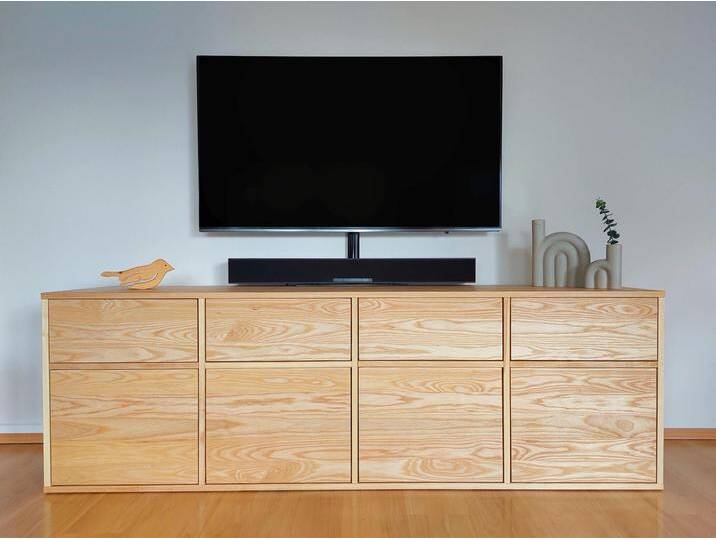 Massivholz Sideboard Esche Massivholz Sideboard Esche von PICKAWOOD
