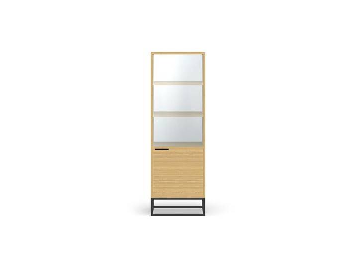 Massivholzschrank als Vitrine Esche von PICKAWOOD