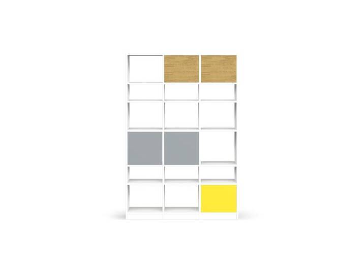 Modernes Bücherregal - Regal mit Türen MDF Beschichtet von PICKAWOOD