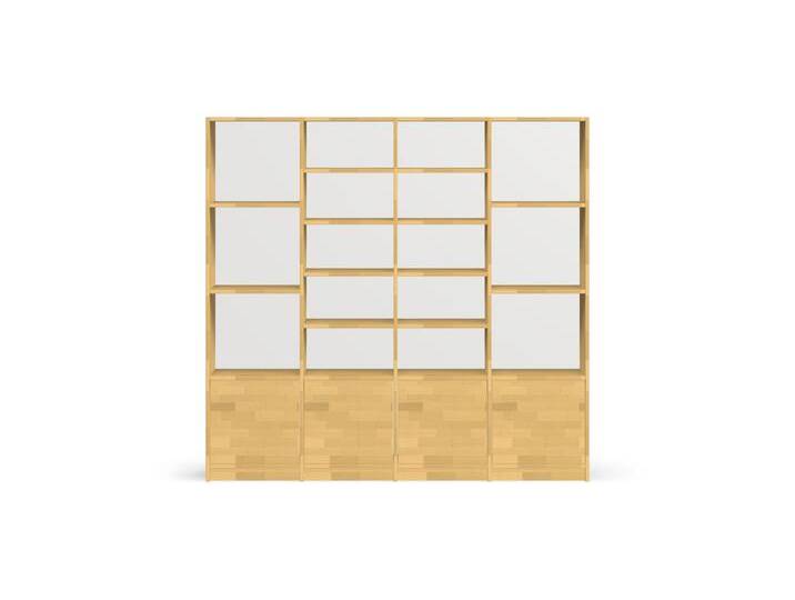 Modernes Wohnzimmerregal von Pickawood Buche von PICKAWOOD