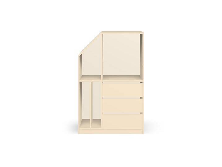 Offener Dachschrägenschrank Premium Dekore von PICKAWOOD