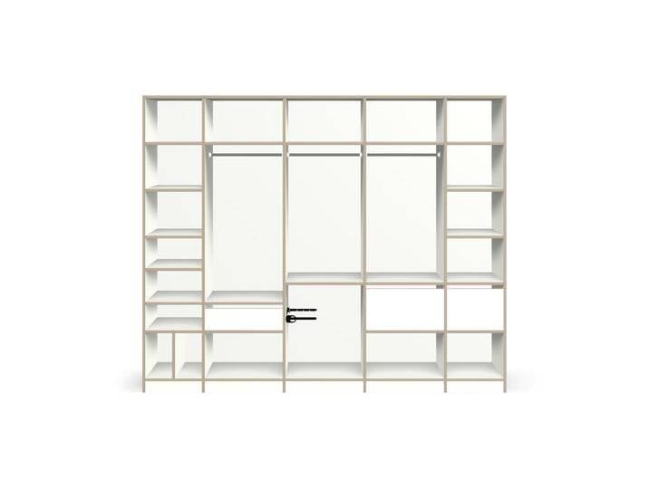 Offener Pickawood™ Kleiderschrank Premium Dekore von PICKAWOOD