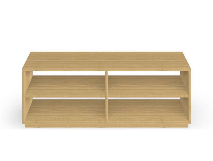 Offenes Lowboard aus Esche Esche Offenes Lowboard aus Esche Esche von PICKAWOOD