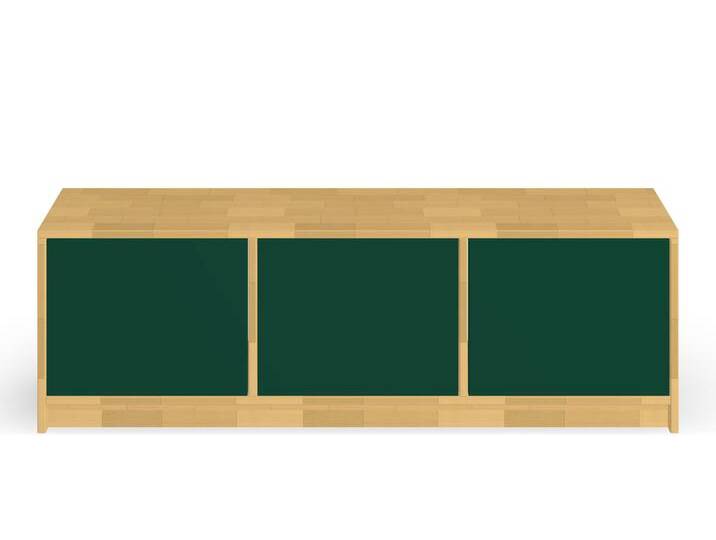 Phonomöbel mit Klapptüren Buche von PICKAWOOD