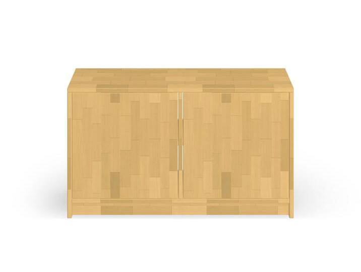Phonoregal aus Massivholz Buche von PICKAWOOD