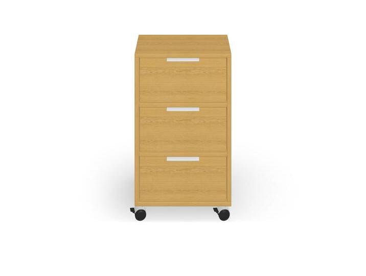 Rollcontainer aus Echtholz Furnier Echtholz Furnier von PICKAWOOD
