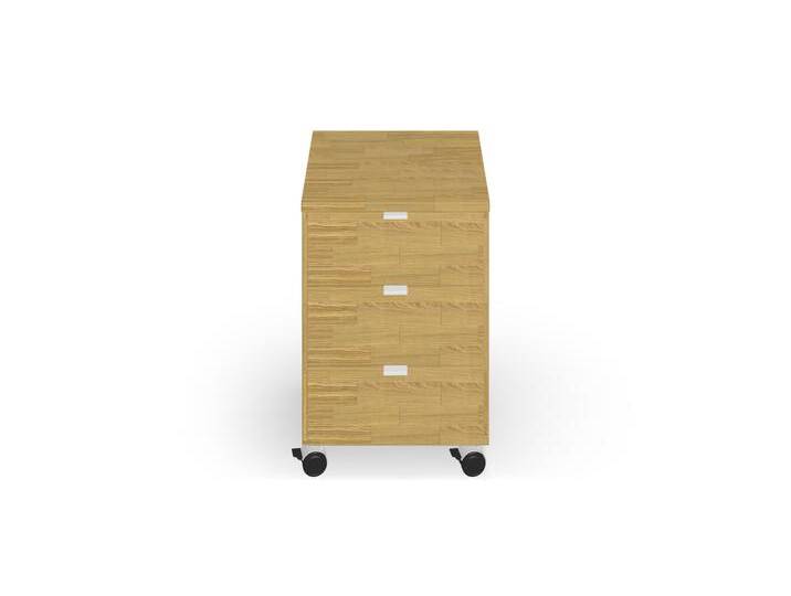 Rollcontainer nach Maß Eiche von PICKAWOOD