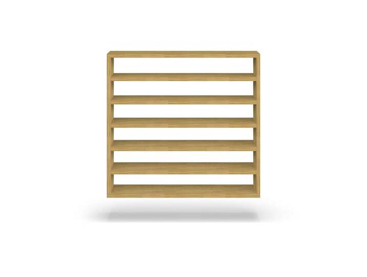 Sammlervitrinen mit Wandhalterung Eiche von PICKAWOOD
