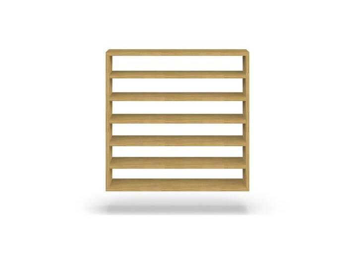 Sammlervitrinen mit Wandhalterung Eiche von PICKAWOOD