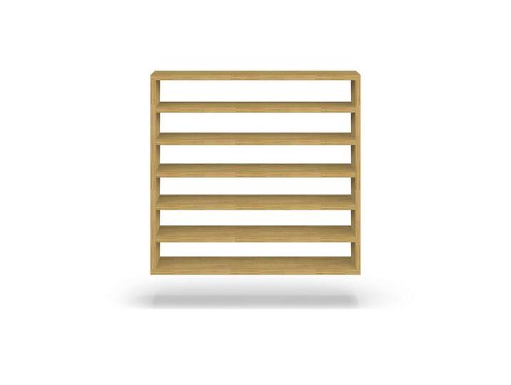 Sammlervitrinen mit Wandhalterung Eiche von PICKAWOOD