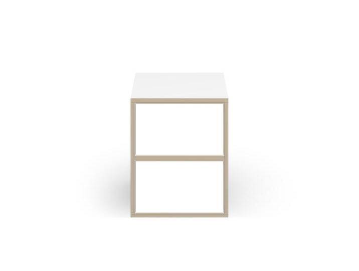 Schlichte Nachtkommode nach Maß Multiplex von PICKAWOOD