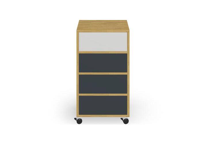 Schlichter Container nach Maß Eiche von PICKAWOOD