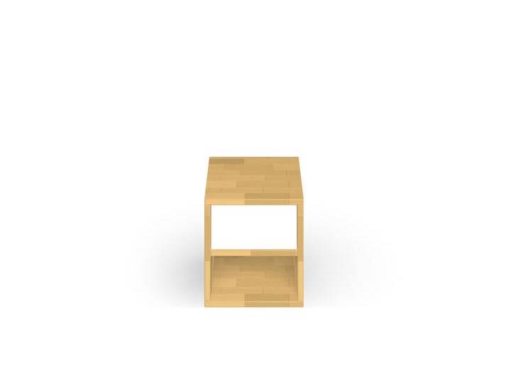 Schlichter Nachttisch Buche von PICKAWOOD