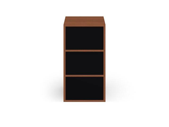 Schlichter Nachttisch mit Schubladen Echtholz Furnier von PICKAWOOD