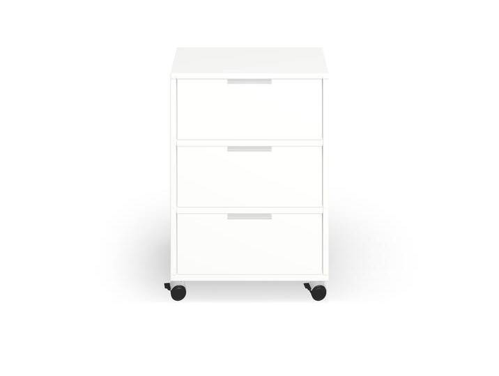 Schlichter Rollcontainer nach Maß MDF Beschichtet von PICKAWOOD
