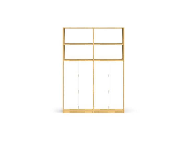 Schlichter Wohnzimmerschrank Buche von PICKAWOOD