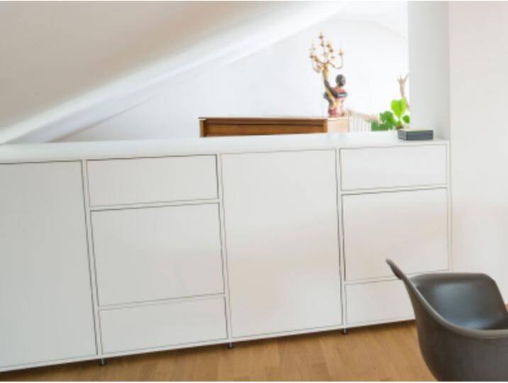 Schlichtes Highboard nach Maß MDF Lackiert Schlichtes Highboard nach Maß MDF Lackiert von PICKAWOOD