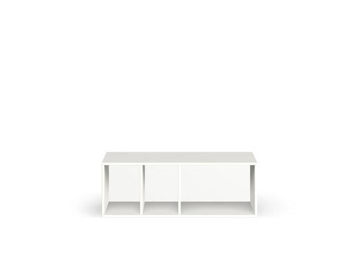 Schlichtes Lowboard weiß MDF Lackiert von PICKAWOOD