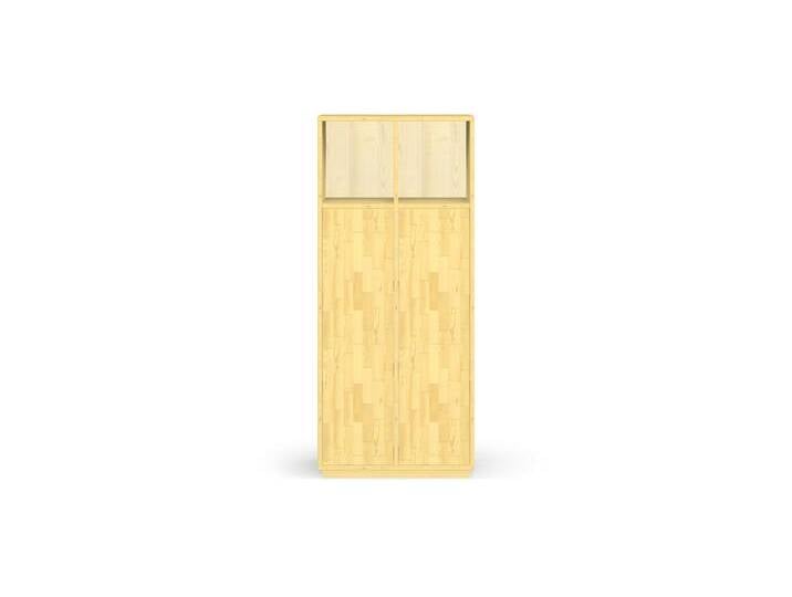 Schmales Highboard aus Kiefer Kiefer Schmales Highboard aus Kiefer Kiefer von PICKAWOOD