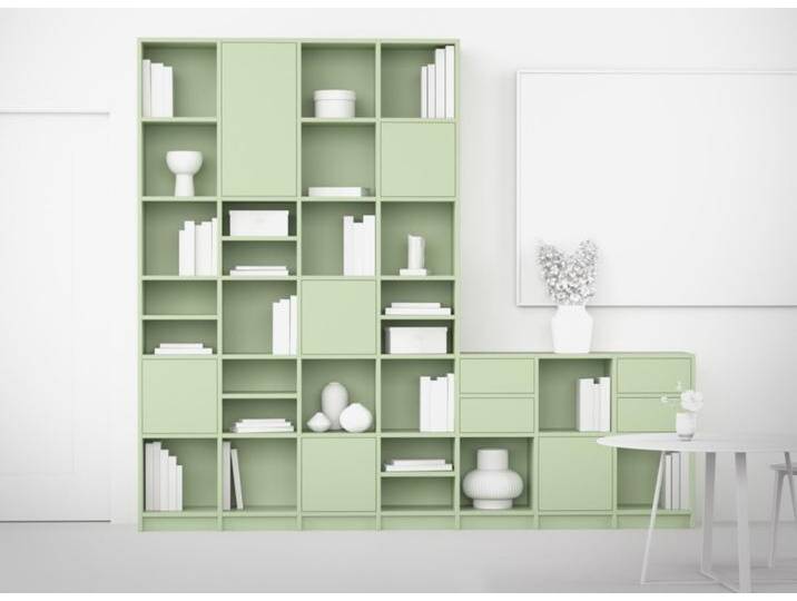 Schrank nach Maß - Regalsystem - Schranksystem mit vielen Optionen MDF Lackiert von PICKAWOOD