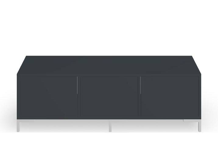 Schwarzes Lowboard mit Schubladen – kostenlose Holzmuster Premium Dekore Schwarzes Lowboard mit Schubladen – kostenlose Holzmuster Premium Dekore von PICKAWOOD