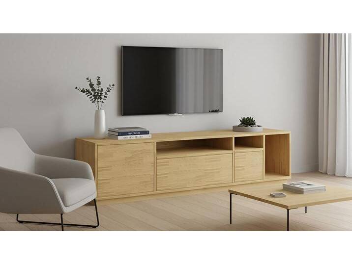 Sideboard Eiche - Lowboard aus Eichenholz Eiche Sideboard Eiche - Lowboard aus Eichenholz Eiche von PICKAWOOD