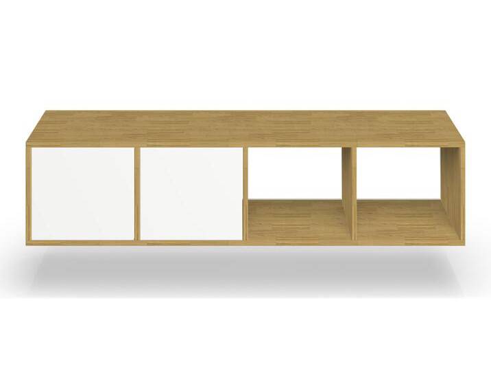 Sideboard mit Wandhalterung – diverse Materialien Eiche von PICKAWOOD