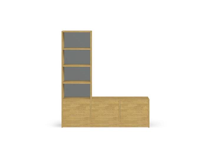 Stylishes Regalsystem Eiche von PICKAWOOD